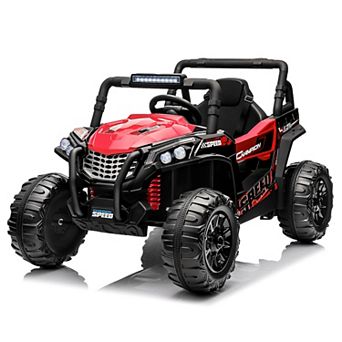 12V Kids Ride on Car, Electric Off-Road UTV Truck