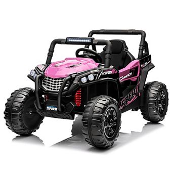 12V Kids Ride on Car, Electric Off-Road UTV Truck