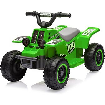 ATV for Kids, 6V Battery Powered Toddler 4 Wheeler w/Music, Light, 1.5mph Max Speed