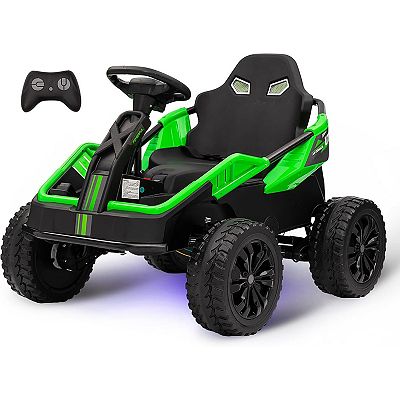 24V Ride-On Toys for Big Kids，Electric Four Wheeler，Battery