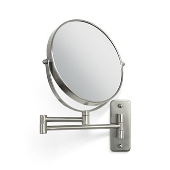 Wall Mounted Bathroom Mirror with 8X/1X Magnifications andExtending Folding Arm