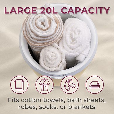 Towel Warmer Aromatherapy Diffuser and Lavender Essential Oil 10ml