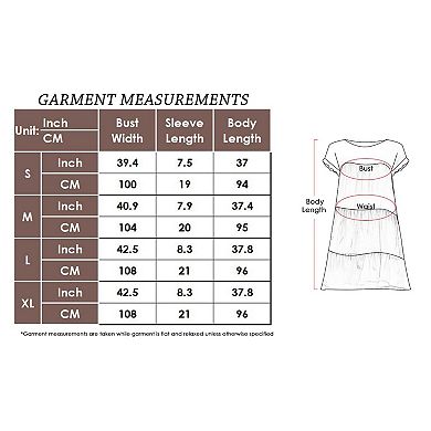 Women's Ruffle Sleeve Tiered Mini Dress with Textured Floral Pattern and V-Neckline