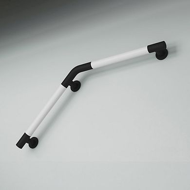 Swiss Madison Auvergne 18 x 18 Angled Grab Bar in Matte Black
