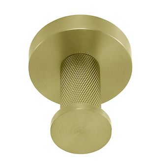 Swiss Madison Avallon Stainless Steel Bathroom Robe Hook in Brushed Gold