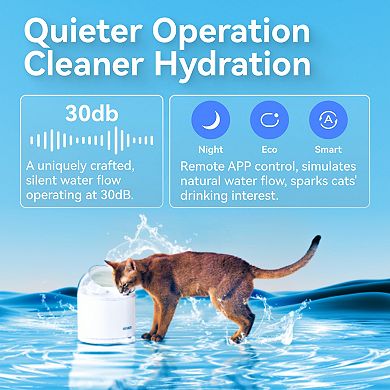 CATLINK Pure 2 Cat Water Fountain with Wireless Pump