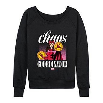 Women's Marvel Scarlet Witch Chaos Coordinator French Terry Long Sleeve Tee