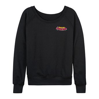 Women's The Amazing Spider-Man Logo French Terry Long Sleeve Tee