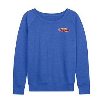 Women's The Amazing Spider-Man Logo French Terry Long Sleeve Tee