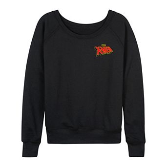 Women's X-Men Logo French Terry Long Sleeve Tee
