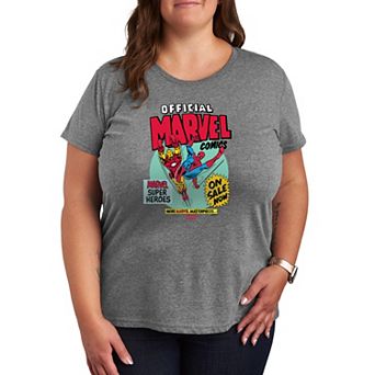 Plus Size Marvel Comics Super Heroes Graphic Tee