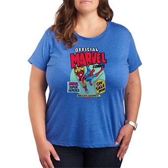 Plus Size Marvel Comics Super Heroes Graphic Tee