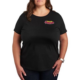 Plus Size The Amazing Spider-Man Logo Graphic Tee