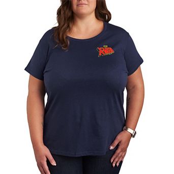 Plus Size X-Men Logo Graphic Tee