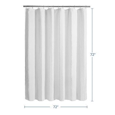 Awesome Home Spa Stripe Shower Curtain