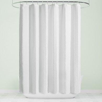 Awesome Home Spa Stripe Shower Curtain