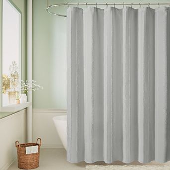 Awesome Home Spa Stripe Shower Curtain