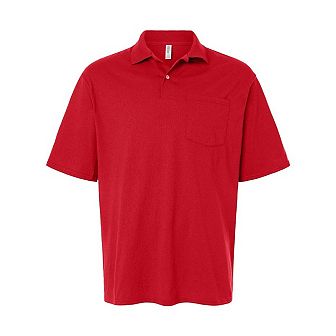 JERZEES Dri-Power Polo with Pocket