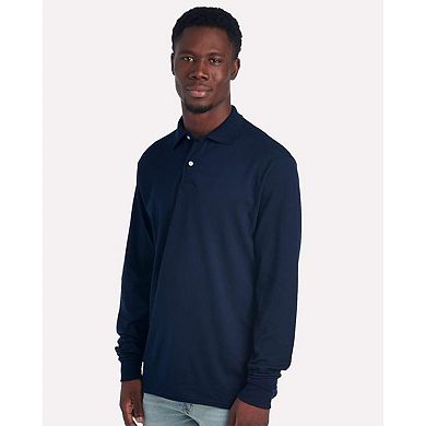 JERZEES Dri-Power Long Sleeve Polo