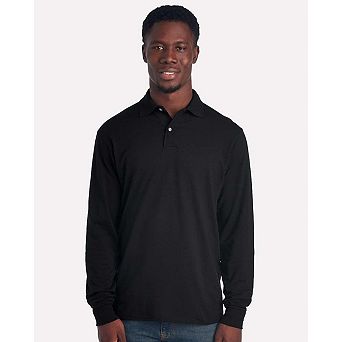 JERZEES Dri-Power Long Sleeve Polo