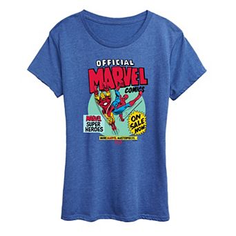 Women's Marvel Comics Super Heroes Graphic Tee