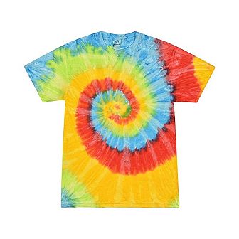 Colortone Multi-Color Tie-Dyed T-Shirt
