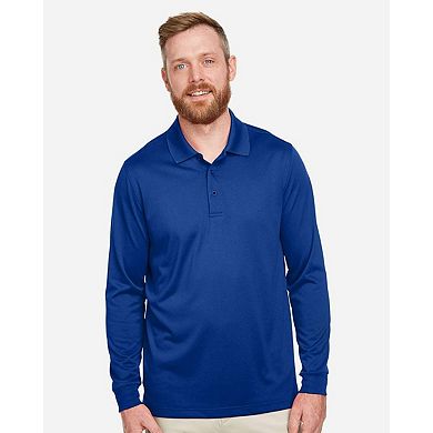 Harriton Advantage Snag Protection Plus IL Long Sleeve Polo