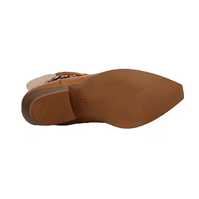 Yoki Avery-03 Women's Western Fringe Boots