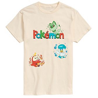 Big & Tall Pokémon Gen 9 Starters Graphic Tee