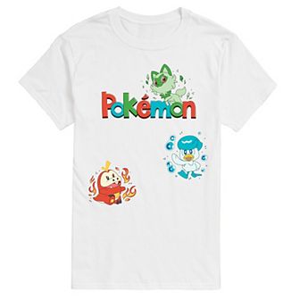Big & Tall Pokémon Gen 9 Starters Graphic Tee