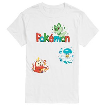 Big & Tall Pokémon Gen 9 Starters Graphic Tee