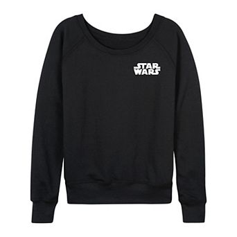 Women's Star Wars Logo French Terry Long Sleeve Tee