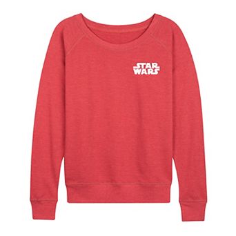 Women's Star Wars Logo French Terry Long Sleeve Tee