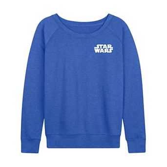 Women's Star Wars Logo French Terry Long Sleeve Tee