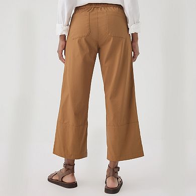 Daily Twill Crop Pant Made with Organic Cotton