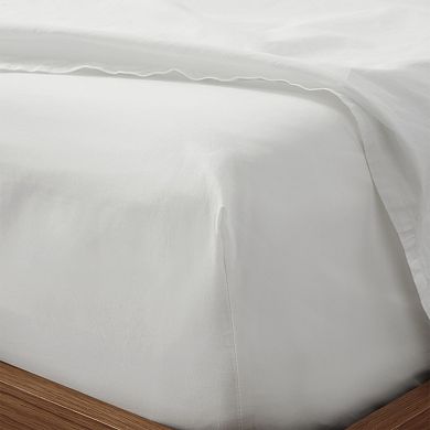 CoolAir Percale Fitted Sheet Made With Organic Cotton