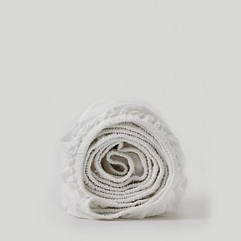 CoolAir Percale Fitted Sheet Made With Organic Cotton