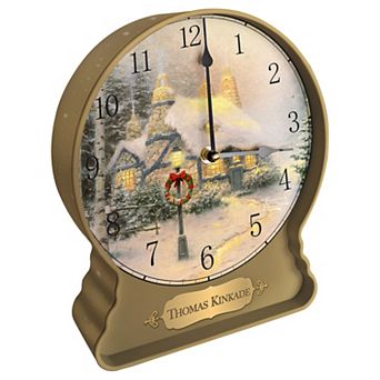 Original Gourmet Thomas Kinkade Clock Tin & Shortbread Cookies