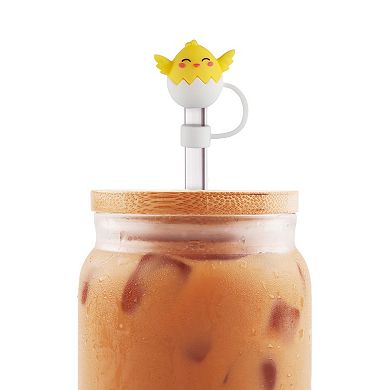 4-pc. Easter Straw Toppers