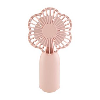Rechargeable Portal Floral Shaped Pocket Fan