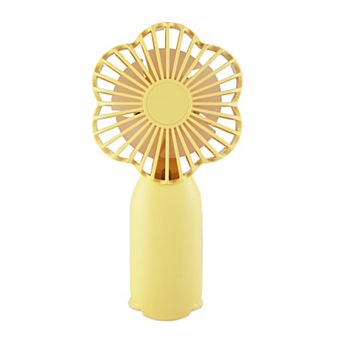 Rechargeable Portal Floral Shaped Pocket Fan