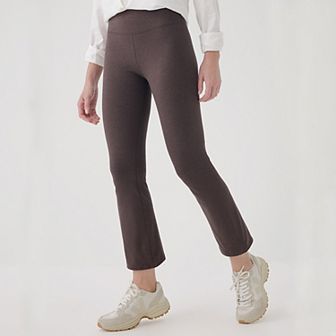 On the Go-To Cropped Bootcut Legging Made with Organic Cotton