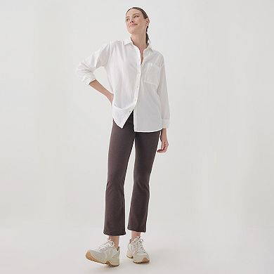 On the Go-To Cropped Bootcut Legging Made with Organic Cotton