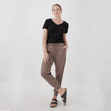 Softspun V-Neck Tee Made With Organic Cotton