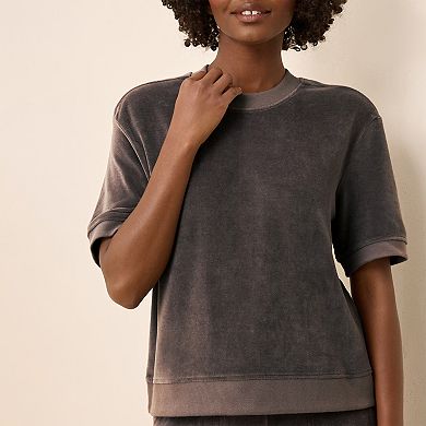 Cotton Velour T-Shirt