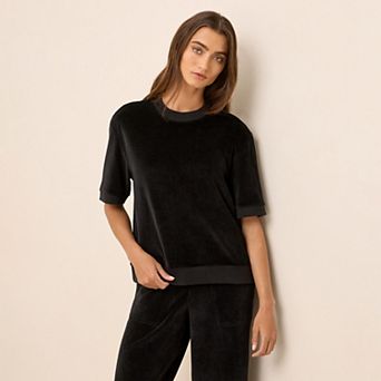 Cotton Velour T-Shirt