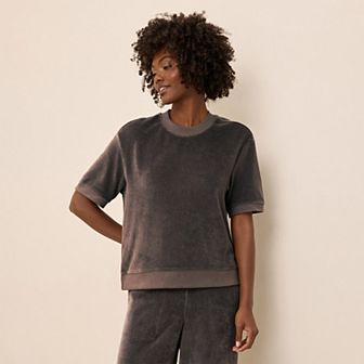 Cotton Velour T-Shirt