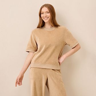 Cotton Velour T-Shirt