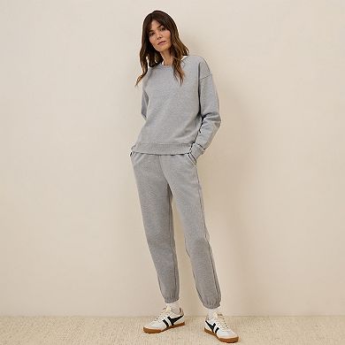 Cloud Brushed Fleece Sweatpant Made With Organic Cotton
