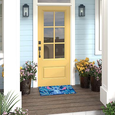 Disney's Lilo & Stitch Leaves Coir Indoor / Outdoor Door Mat
